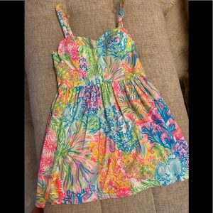Lilly Pulitzer Ardleigh Lovers Coral dress